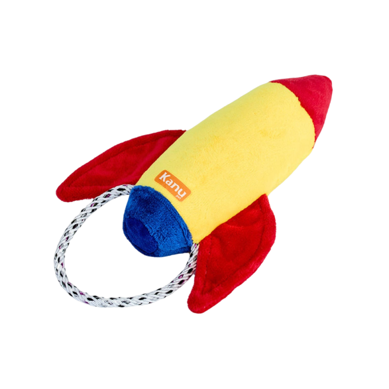 Plush toy rocket