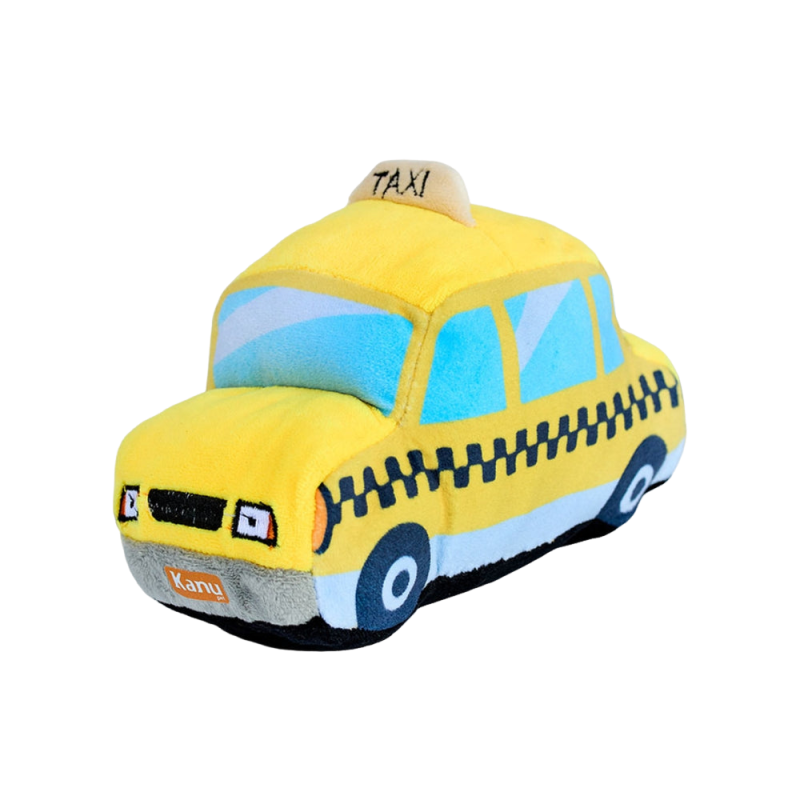 Plush toy taxi